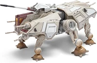 Star Wars Micro Galaxy Squadron At-Te - 9-Inch Six-Legged Vehicle With 2.5-Inch Speeder Five 1-Inch Micro Figure Accessories