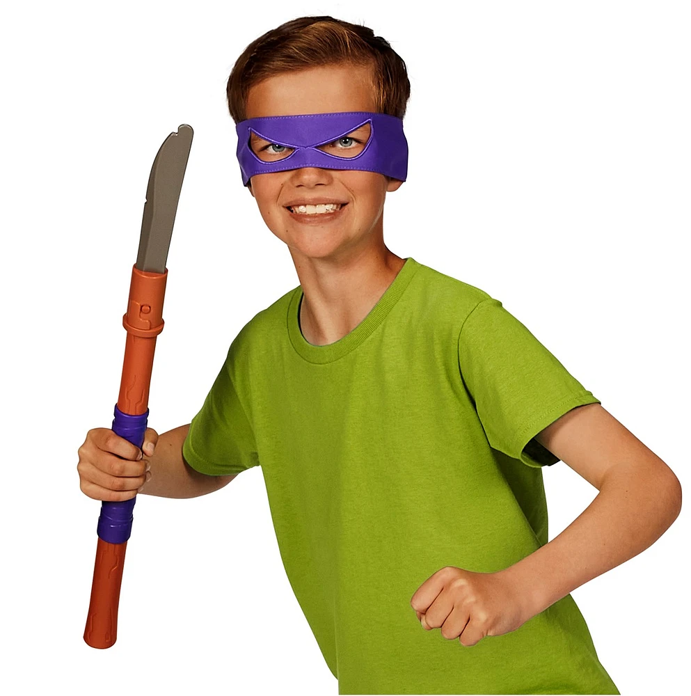 Tales Of Teenage Mutant Ninja Turtles: Mutations Build N Battle - Donatello Bo Staff Basic Role Play Set