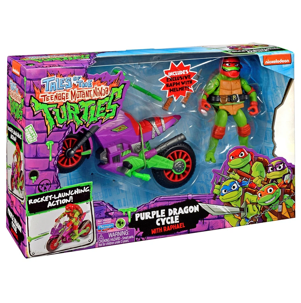 Tales of Teenage Mutant Ninja Turtles: Purple Dragon Cycle With Raphael 