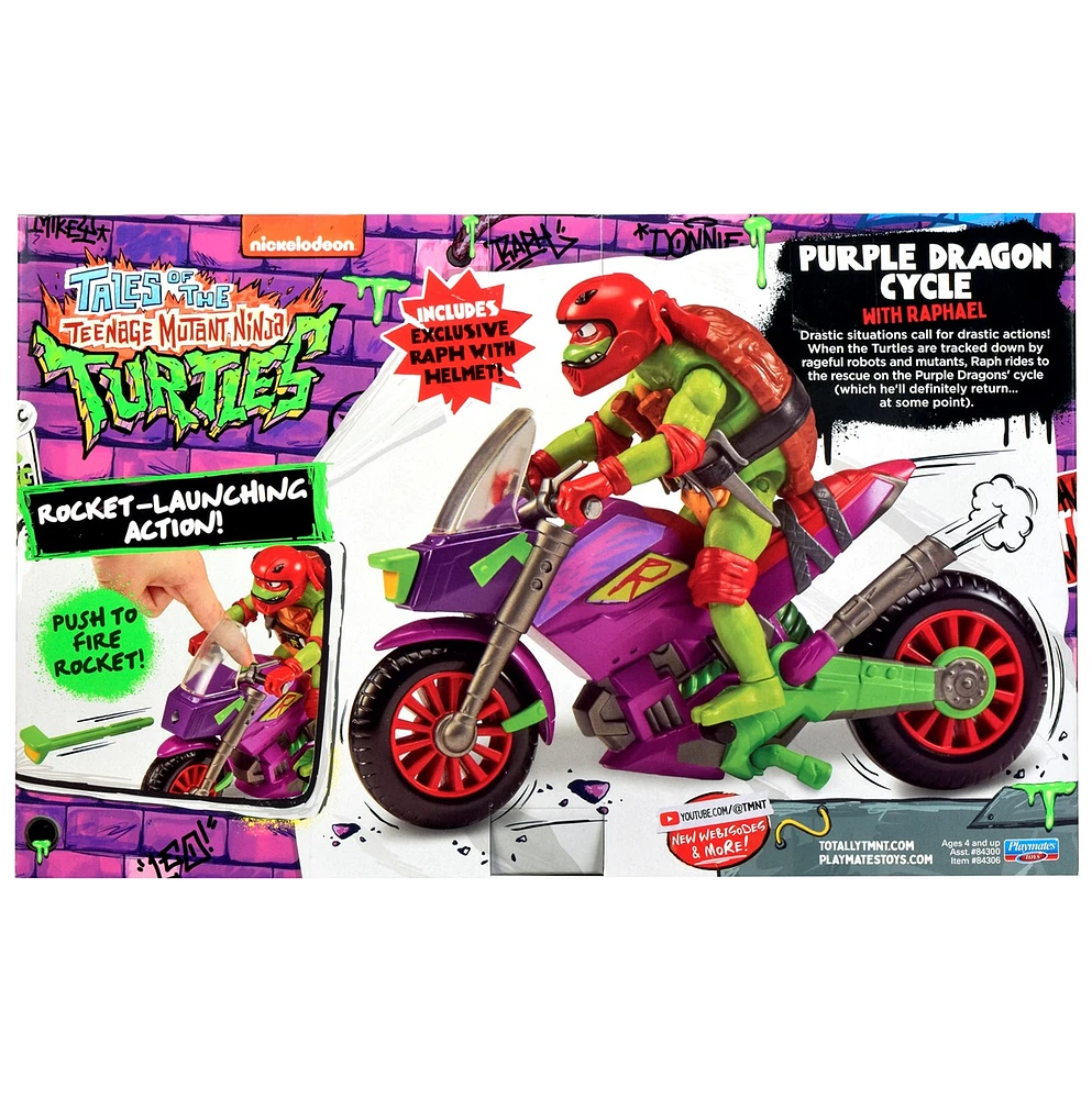 Tales of Teenage Mutant Ninja Turtles: Purple Dragon Cycle With Raphael 