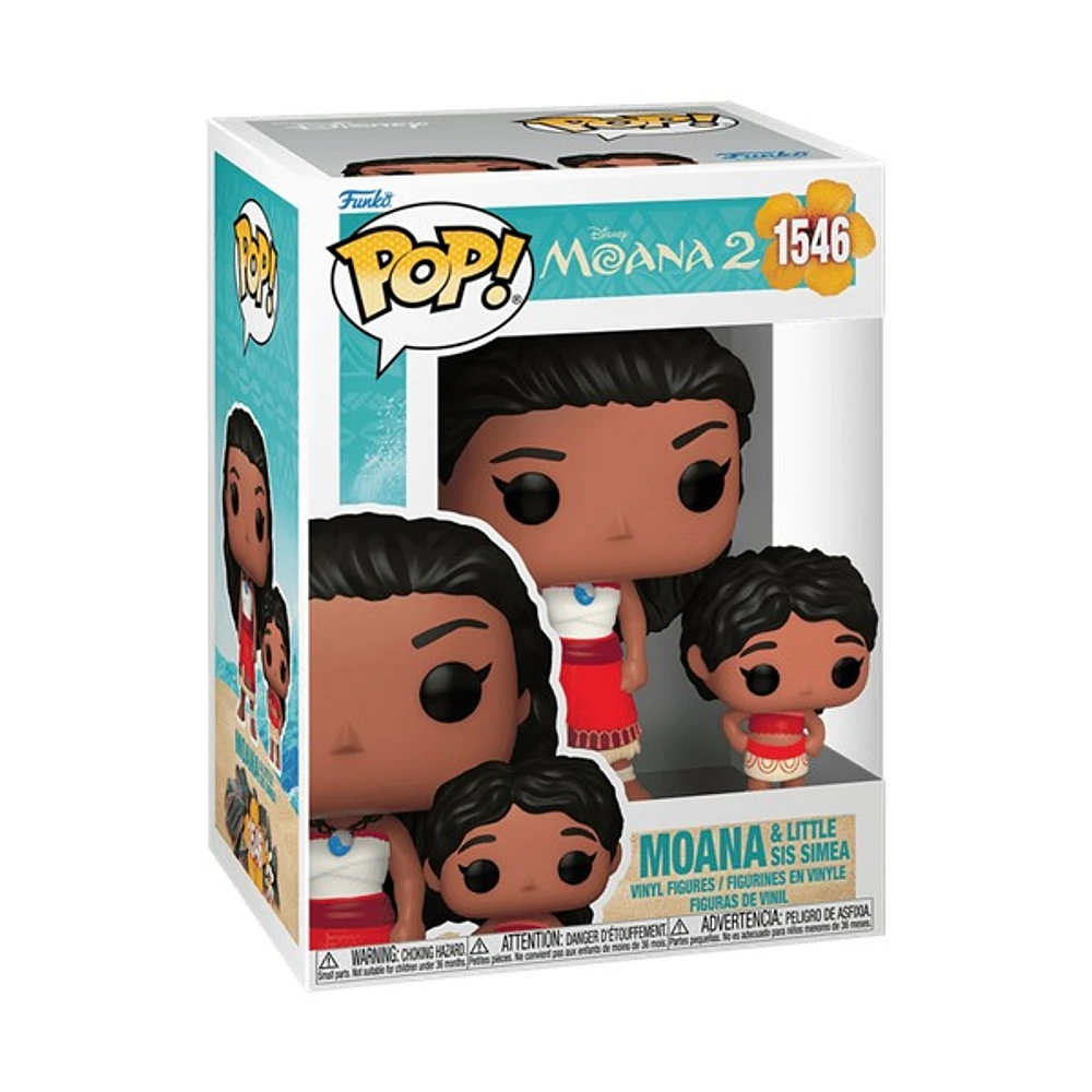 POP! Disney Moana 2 Moana & Little Sis Simea