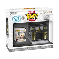 Bitty Pop! Towns Garrick Ollivander and Ollivander Wand Shop 