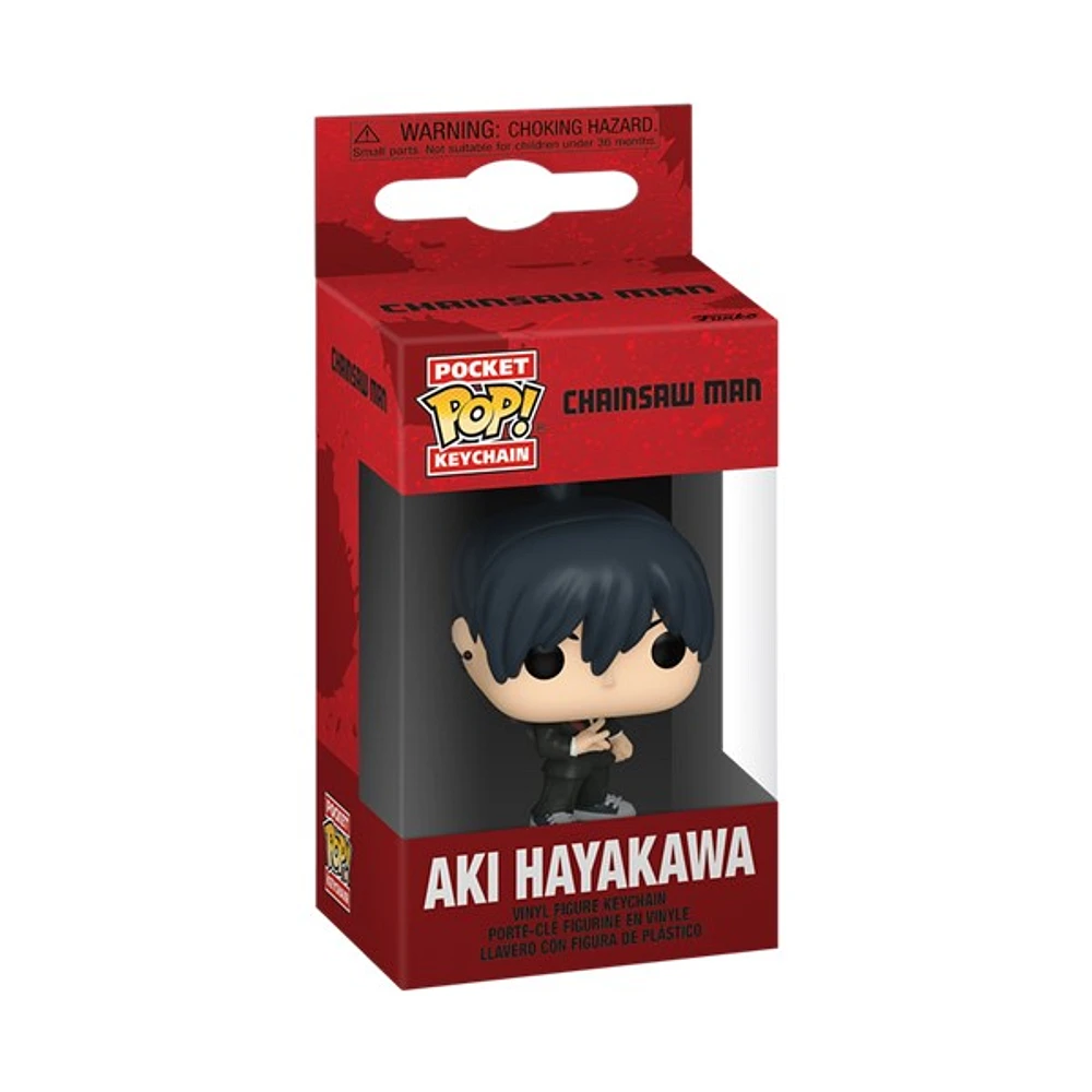 POP! Keychain Chainsaw Man Aki Hayakawa 