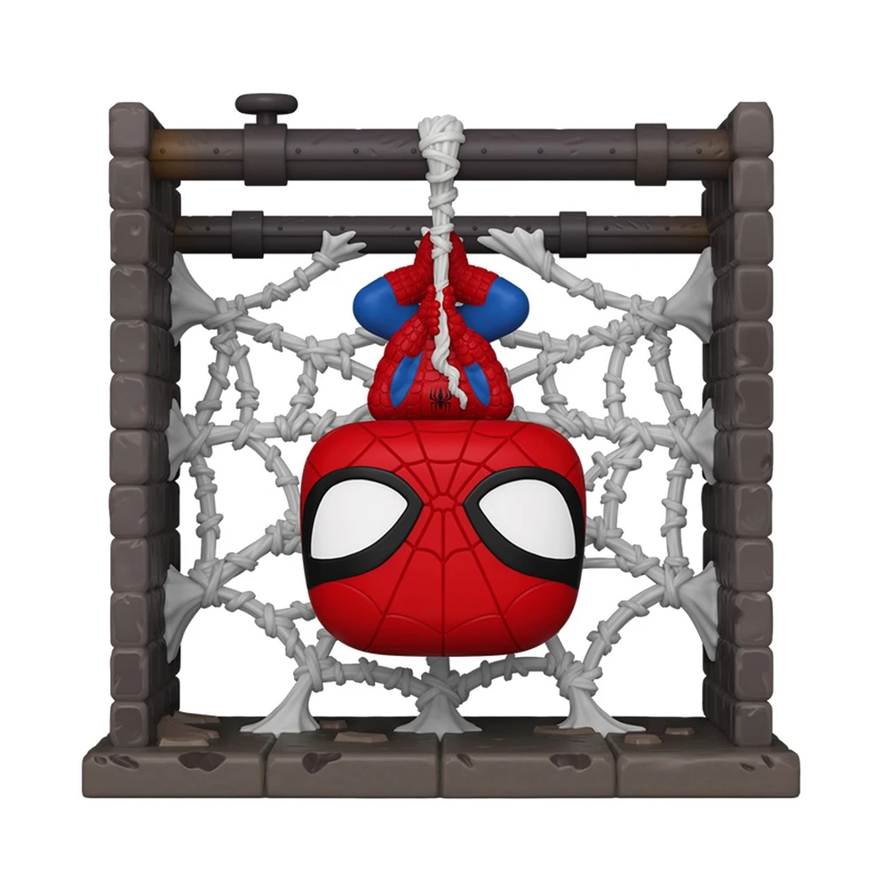 POP! Deluxe Marvel Spider-Man (Hanging from Web) 