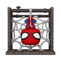 POP! Deluxe Marvel Spider-Man (Hanging from Web) 