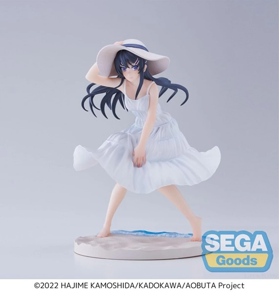 Rascal Does Not Dream of Bunny Girl Senpai Luminasta Mai Sakurajima Summer Dress Figure 