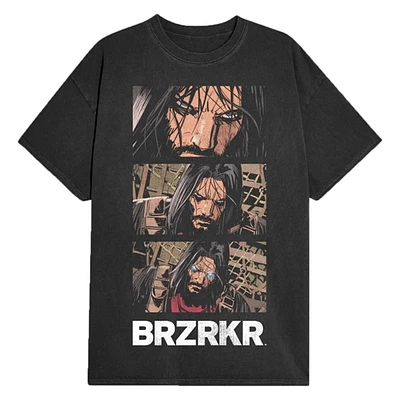 Brzrkr 3 Panel T-Shirt - L 