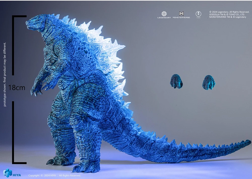 Godxilla Kong New Empire Exq Basic Energized Godzilla PX Action Figure 