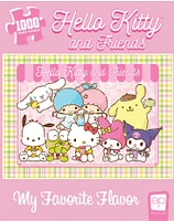 Hello Kitty & Friends: My Favorite Flavor Puzzle 1000 pc 