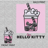 Sweat à capuche 2 faces Hello Kitty Bubble Tea