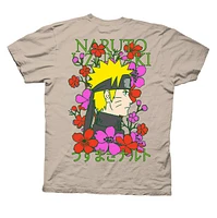 Naruto Uzumaki Floral 2-Sided Tee