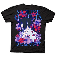 Sasuke Uchiha Floral 2-Sided Tee