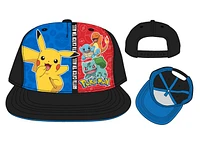 Starter Pokémon Red & Blue Kids Cap 