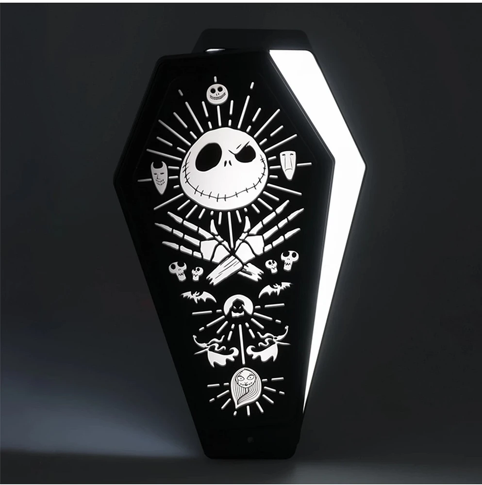 Lumière 3D de cercueil de l'Étrange Noël de Monsieur Jack 