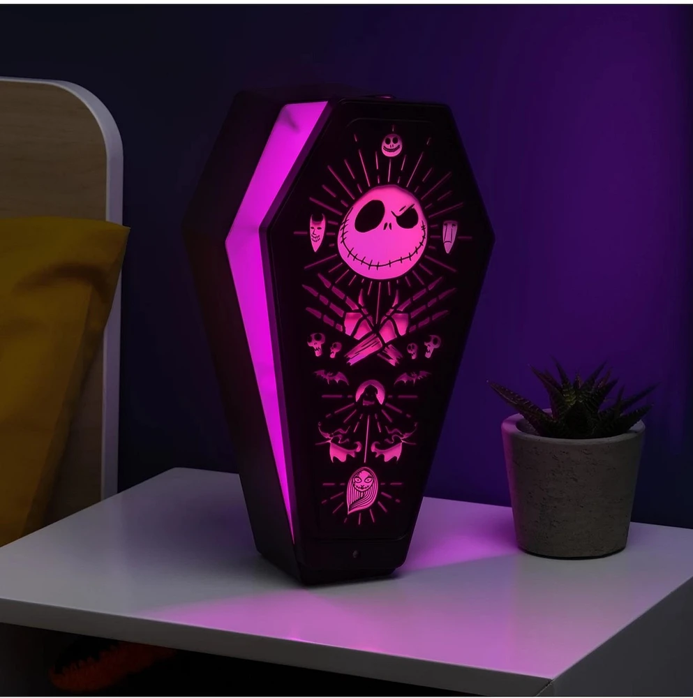 Lumière 3D de cercueil de l'Étrange Noël de Monsieur Jack 