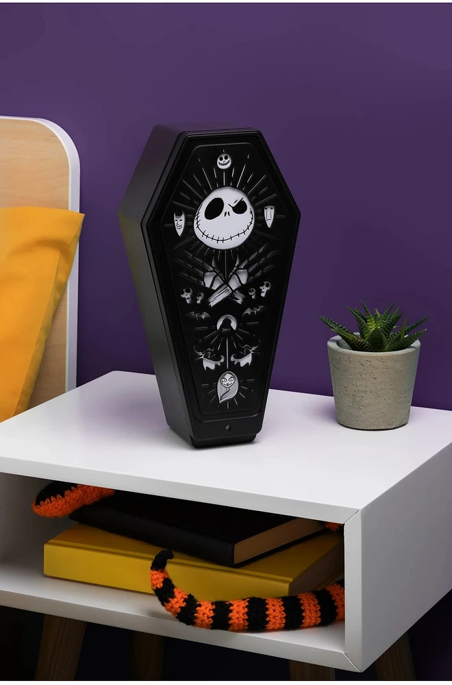 Lumière 3D de cercueil de l'Étrange Noël de Monsieur Jack 