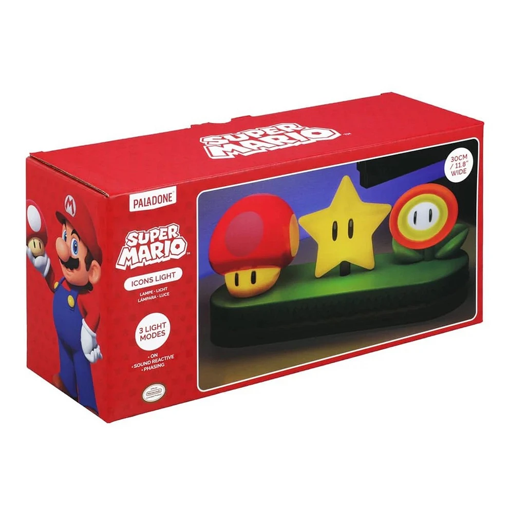 Lumière des icônes Super Mario 