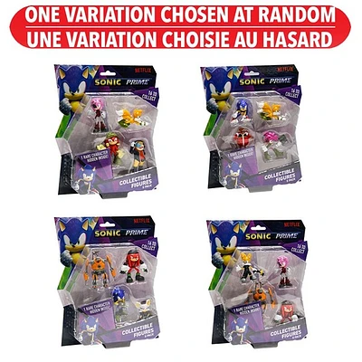 Sonic Prime 2" Figures 5pk - Assortie – Une variation choisie au hasard