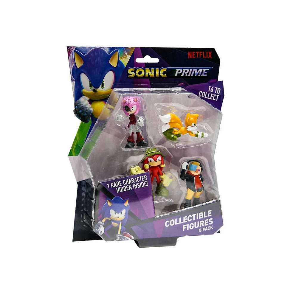 Sonic Prime 2" Figures 5pk - Assortie – Une variation choisie au hasard