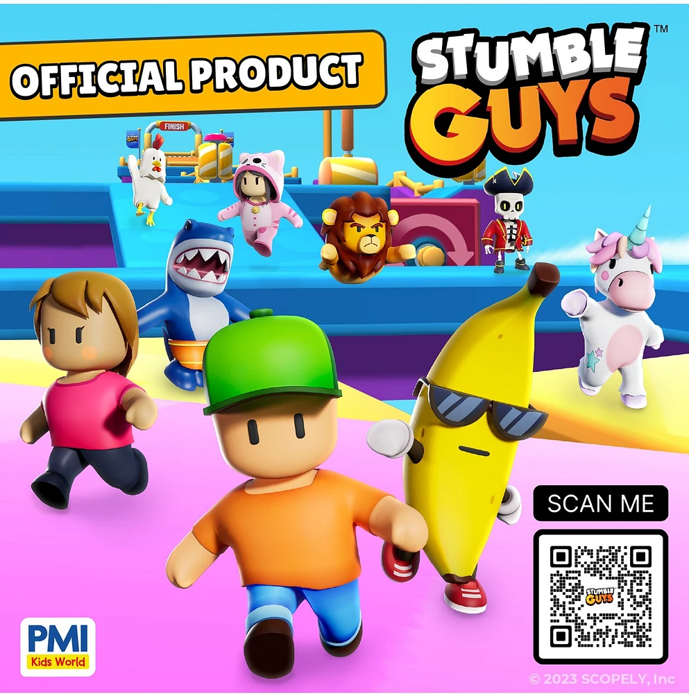 Stumble Guys 6.5" Plush - Assortment – One Variation Chosen at Random