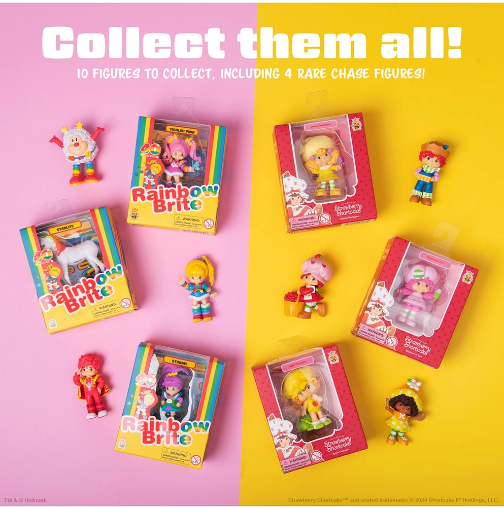 Rainbow Brite Collectible CheeBee Figures - Assortie – Une variation choisie au hasard