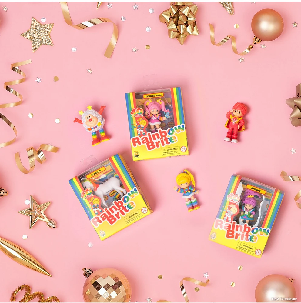 Rainbow Brite Collectible CheeBee Figures - Assortie – Une variation choisie au hasard