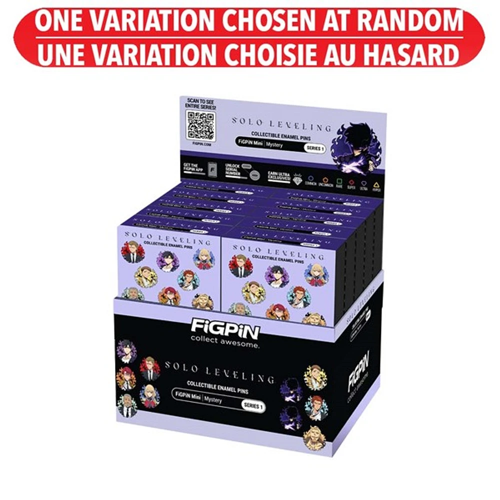 Figpin Mini Mystery Solo Leveling Assorted – One Variation Chosen at Random