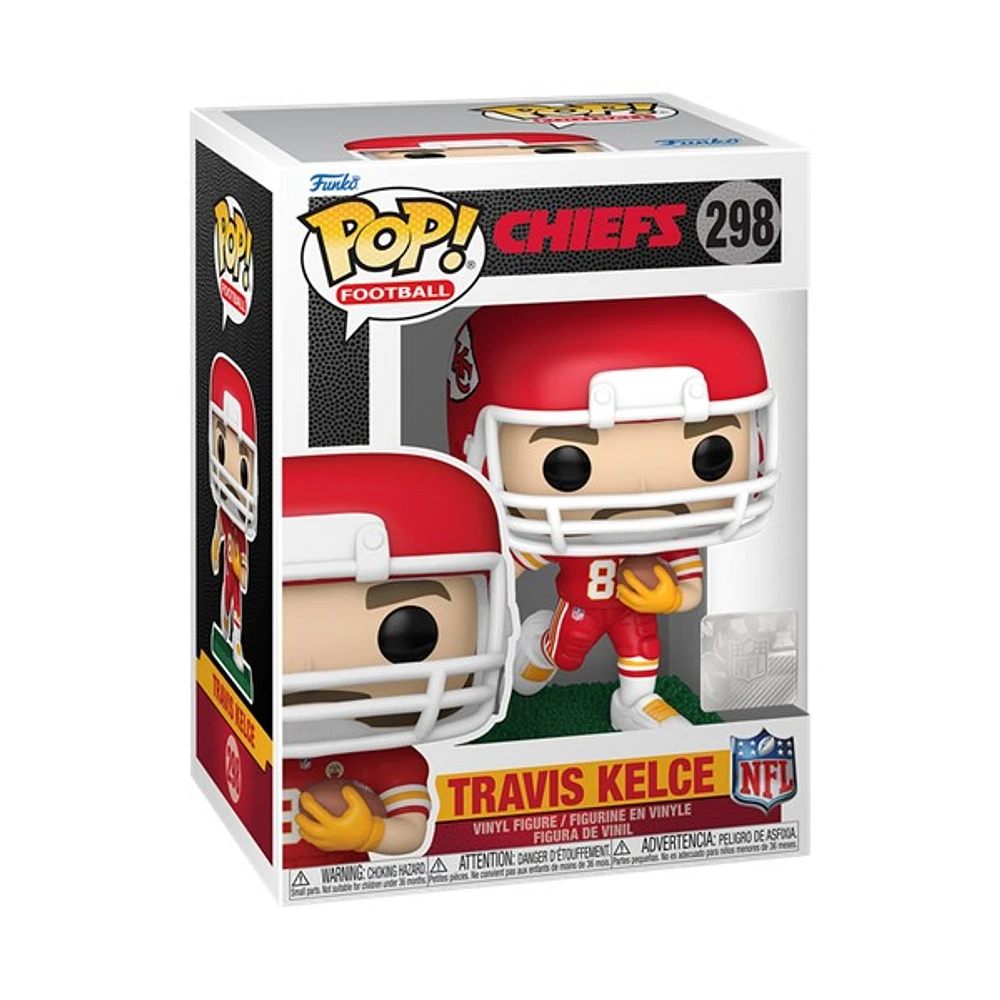 POP! NFL Travis Kelce Red & White Uniform