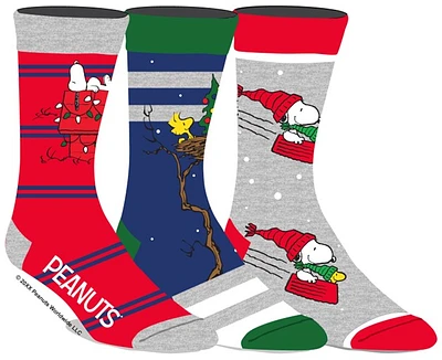 Snoopy Winter Socks, 3 pack 