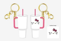 Hello Kitty Tumbler Keychain 