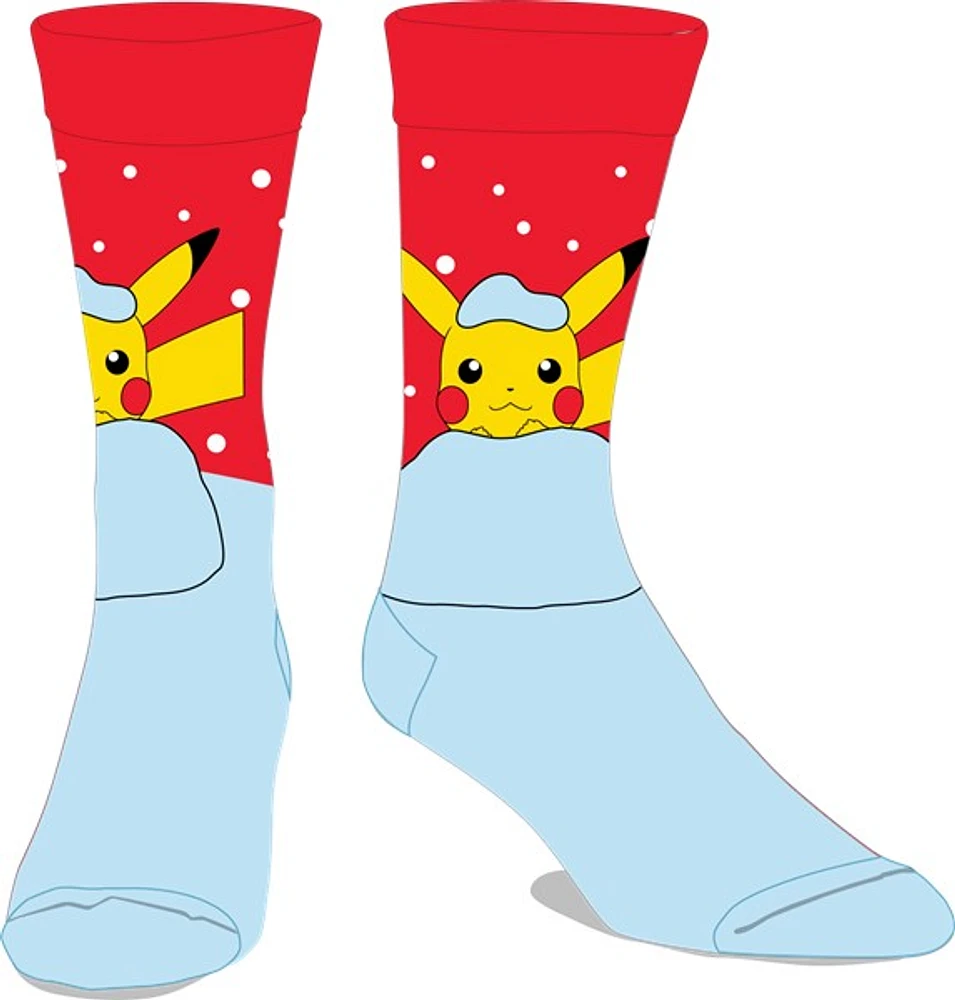 Pikachu Snow Socks 