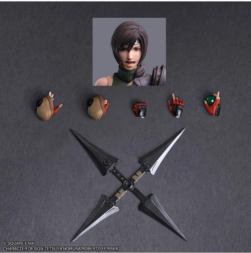 Final Fantasy VII Rebirth Play Arts Kai Yuffie Kisaragi Action Figure 