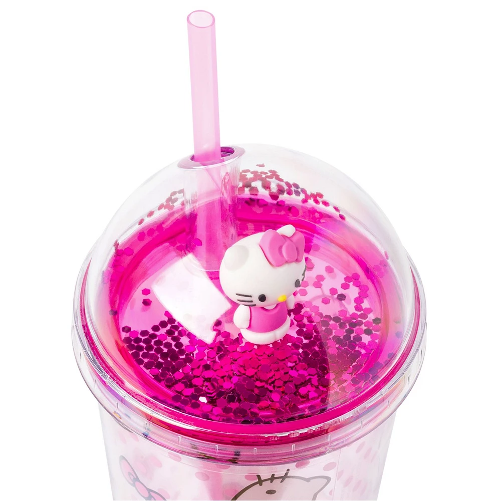 Gobelet Hello Kitty rose Bows n' Dots 
