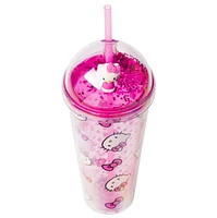 Gobelet Hello Kitty rose Bows n' Dots 