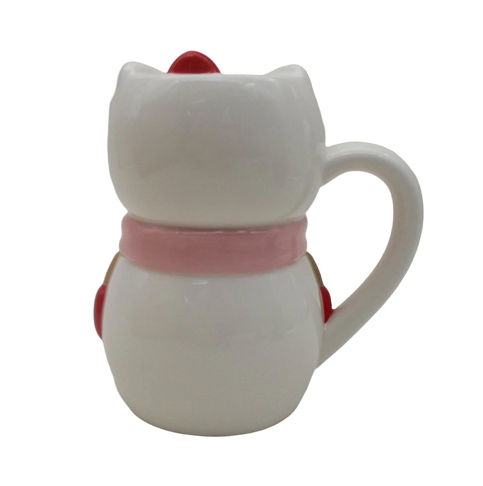 Tasse sculptée bonhomme de neige Hello Kitty 