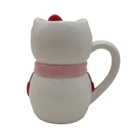 Tasse sculptée bonhomme de neige Hello Kitty 