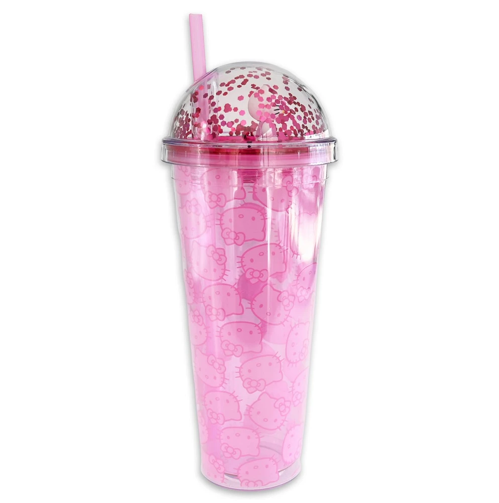 Hello Kitty Multi Face Pink Tumbler 