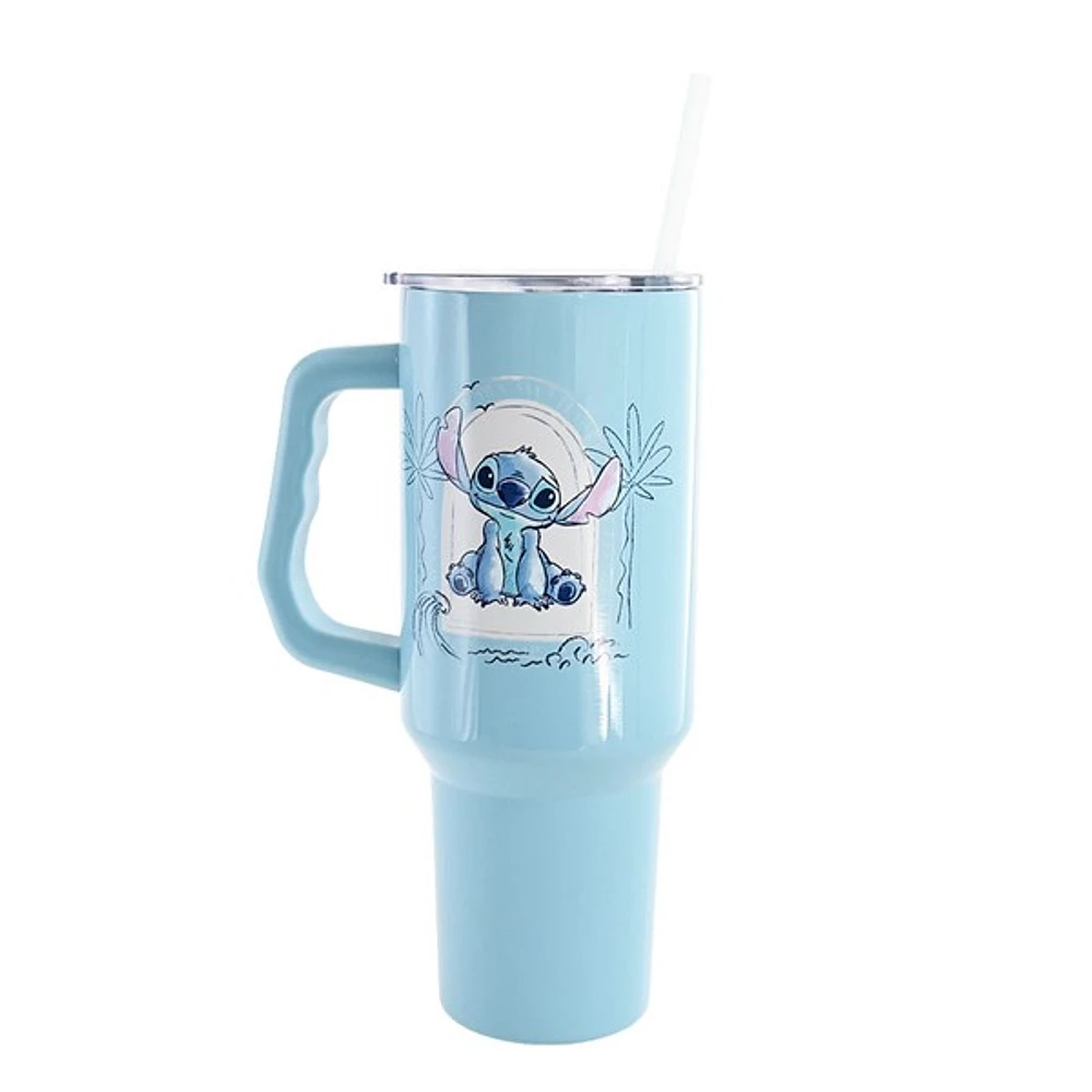 Stitch Aloha Blue Tumbler 