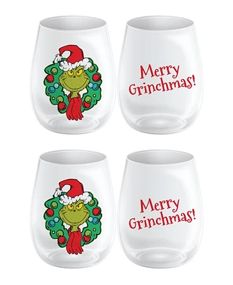 Grinch : Verre Joyeux Grinchmas, paquet de 2 