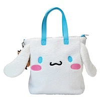 Loungefly : Sac fourre-tout Sherpa Cinnamoroll avec porte-monnaie 