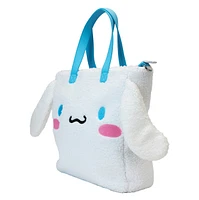Loungefly : Sac fourre-tout Sherpa Cinnamoroll avec porte-monnaie 