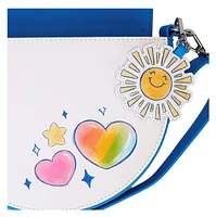Loungefly : Sac à bandoulière Care Bears avec poignée arc-en-ciel 