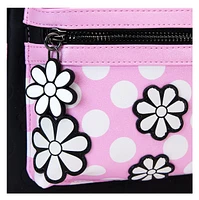 Loungefly: Minnie Mouse Floral Rock the Dots Mini Backpack 