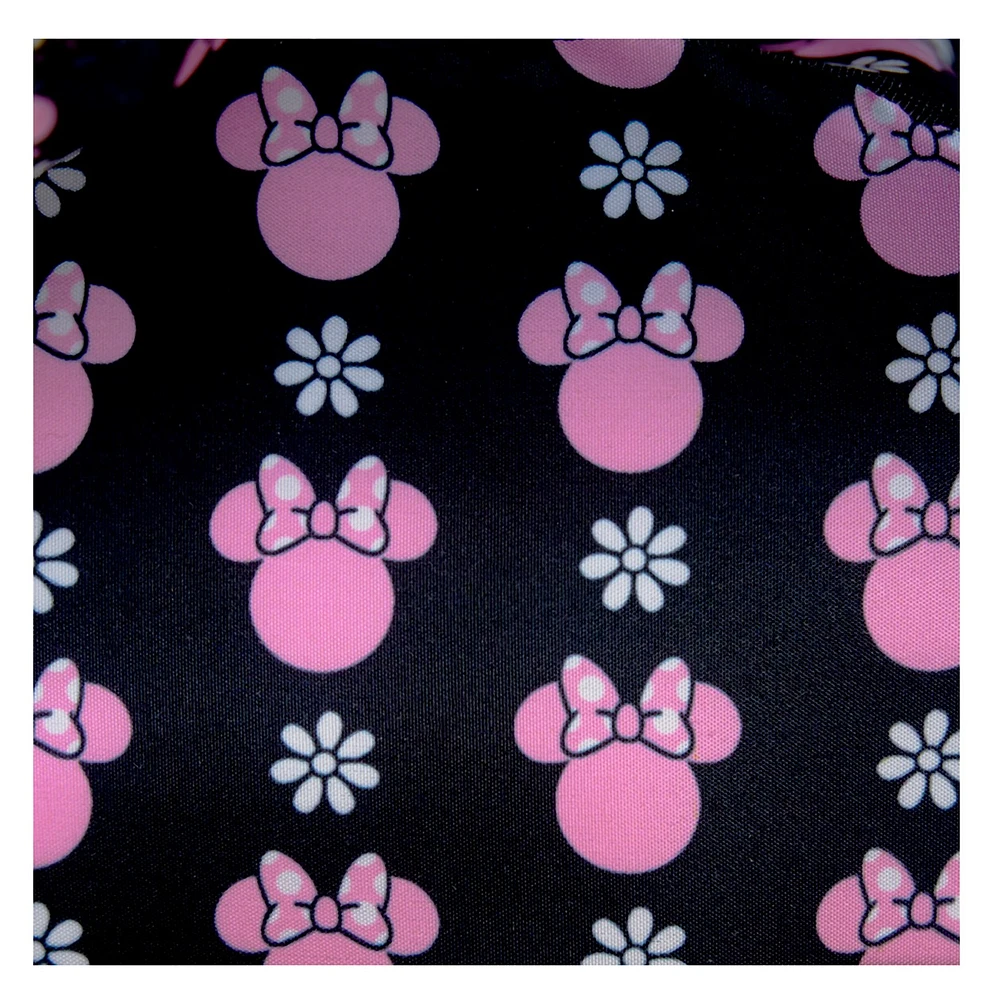 Loungefly: Minnie Mouse Floral Rock the Dots Mini Backpack 