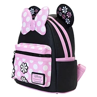 Loungefly: Minnie Mouse Floral Rock the Dots Mini Backpack 