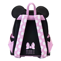 Loungefly: Minnie Mouse Floral Rock the Dots Mini Backpack 