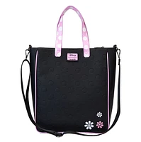Loungefly : Sac fourre-tout Minnie Floral Rock the Dots avec porte-monnaie 