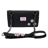Loungefly : Pochette à bandoulière Minnie Mouse Floral Rock the Dots 