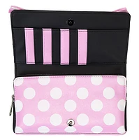 Loungefly : Pochette à bandoulière Minnie Mouse Floral Rock the Dots 