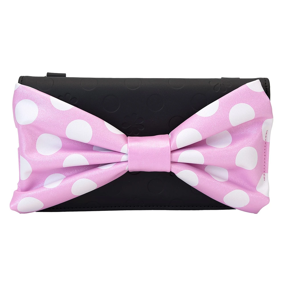 Loungefly : Pochette à bandoulière Minnie Mouse Floral Rock the Dots 